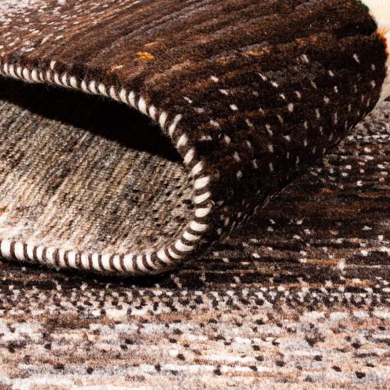 Alfombra Gabbeh - Loribaft Persa - 173 x 111 cm - gris