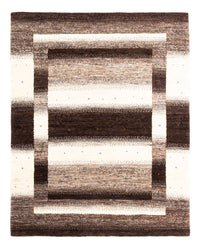 Alfombra Gabbeh - Loribaft Persa - 165 x 128 cm - gris