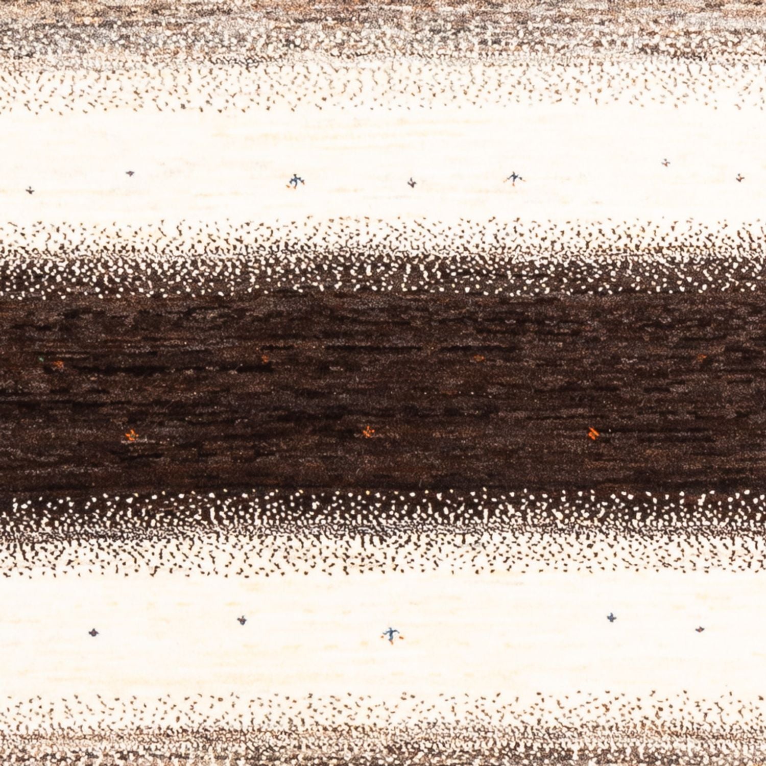 Alfombra Gabbeh - Loribaft Persa - 165 x 128 cm - gris