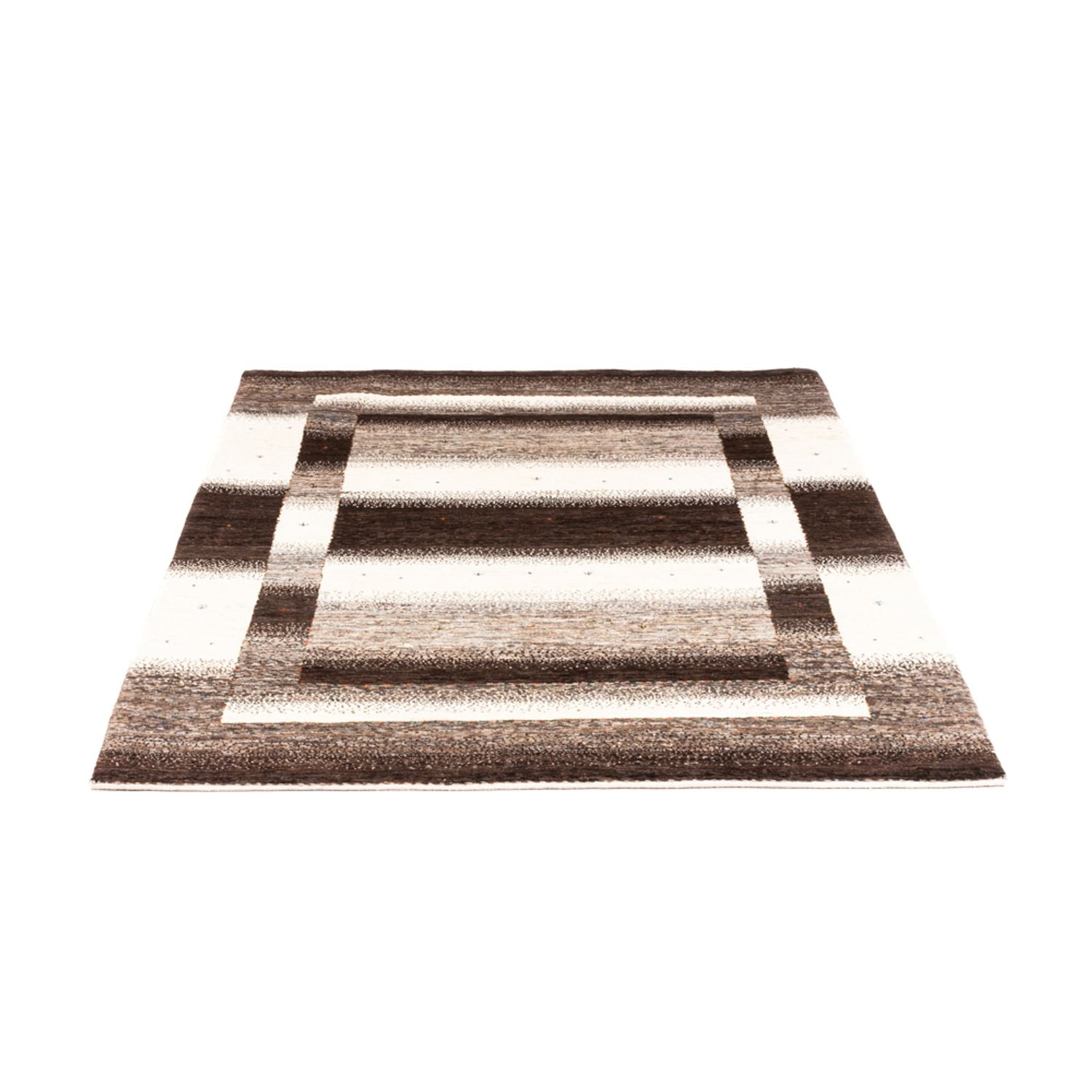 Alfombra Gabbeh - Loribaft Persa - 165 x 128 cm - gris