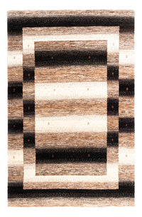 Alfombra Gabbeh - Loribaft Persa - 190 x 125 cm - gris