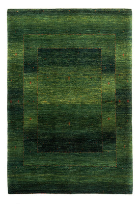 Alfombra Gabbeh - Loribaft Persa - 186 x 126 cm - verde