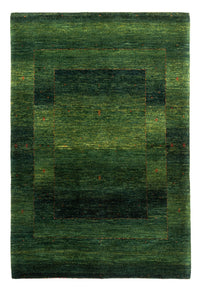 Alfombra Gabbeh - Loribaft Persa - 186 x 126 cm - verde