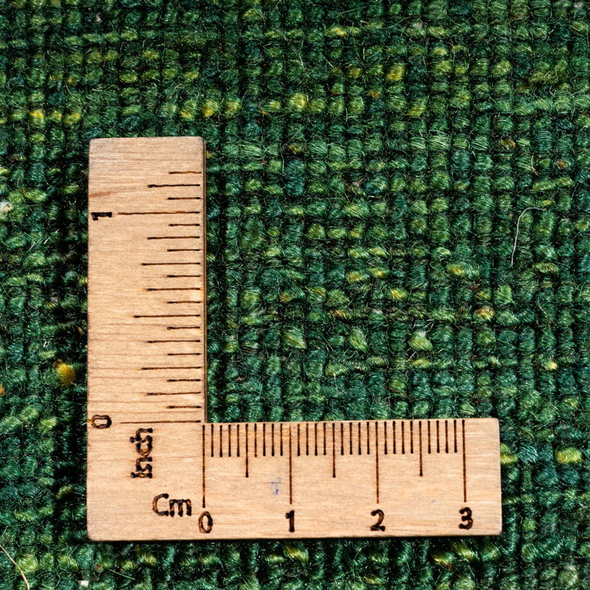 Alfombra Gabbeh - Loribaft Persa - 186 x 126 cm - verde