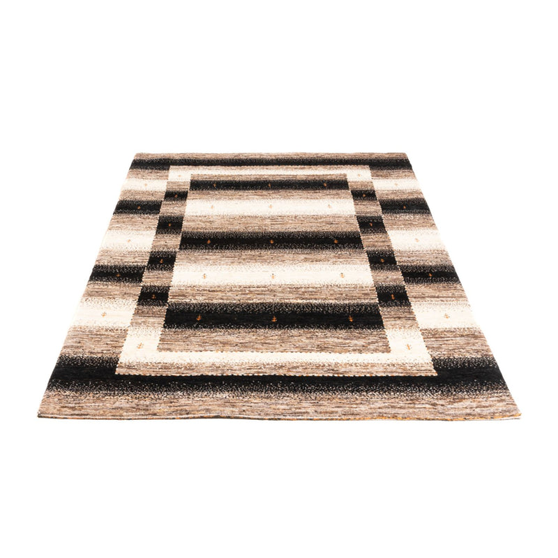 Alfombra Gabbeh - Loribaft Persa - 195 x 124 cm - gris
