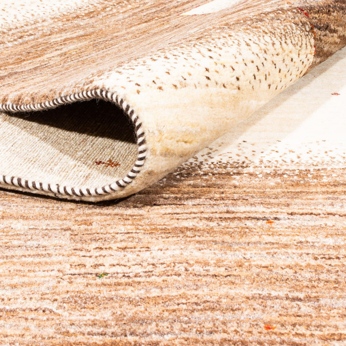 Alfombra Gabbeh - Loribaft Persa - 292 x 216 cm - marrón