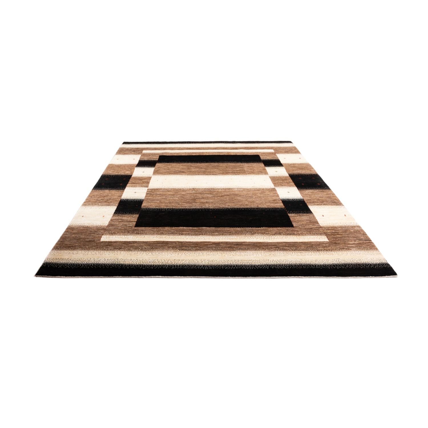 Alfombra Gabbeh - Loribaft Persa - 292 x 216 cm - marrón
