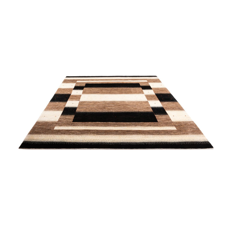 Alfombra Gabbeh - Loribaft Persa - 292 x 216 cm - marrón