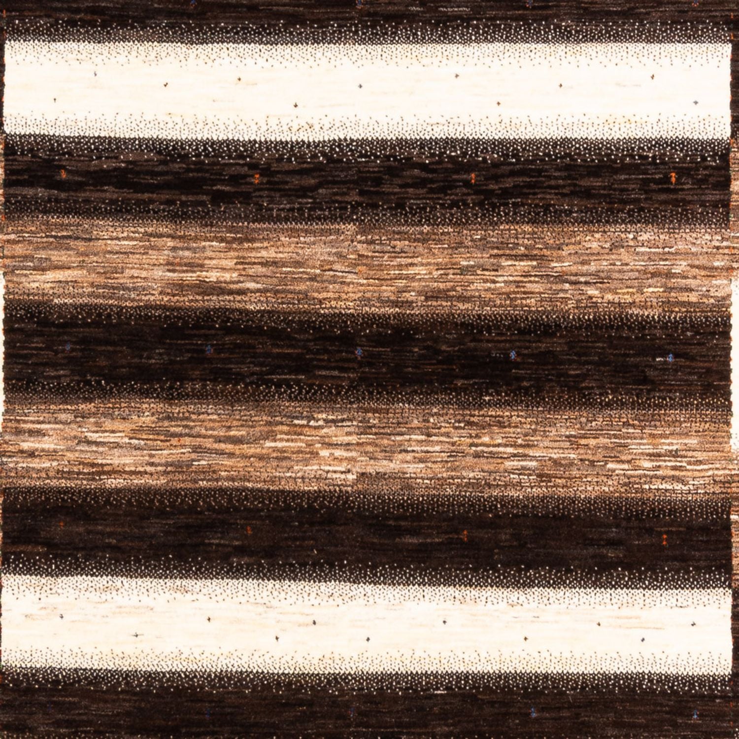 Alfombra Gabbeh - Loribaft Persa - 257 x 221 cm - marrón