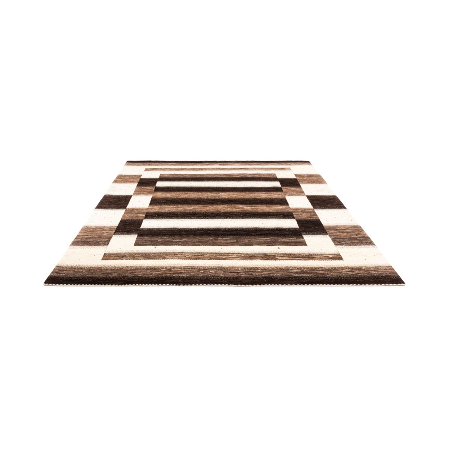 Alfombra Gabbeh - Loribaft Persa - 257 x 221 cm - marrón