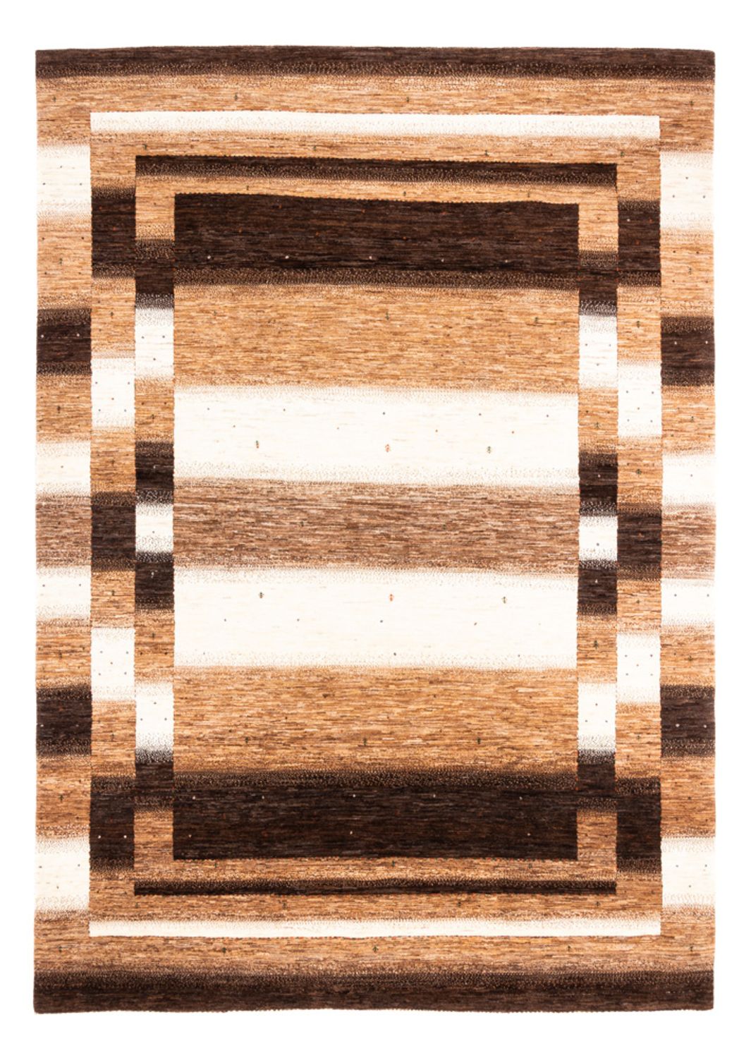 Alfombra Gabbeh - Loribaft Persa - 315 x 225 cm - marrón