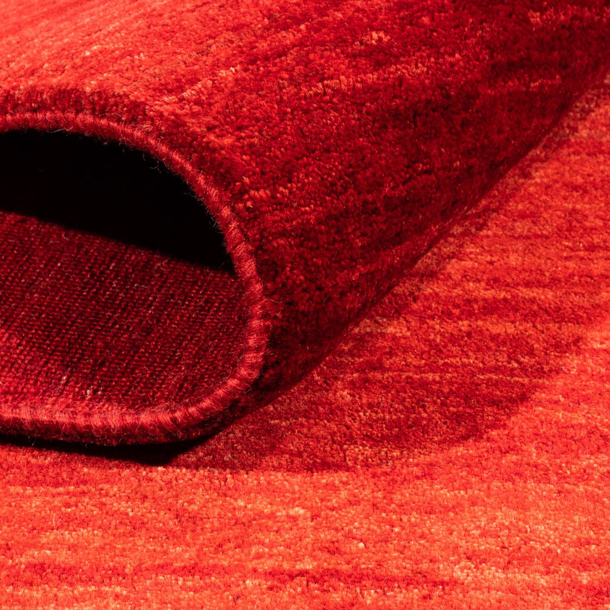 Alfombra Gabbeh - Loribaft Persa - 230 x 174 cm - rojo