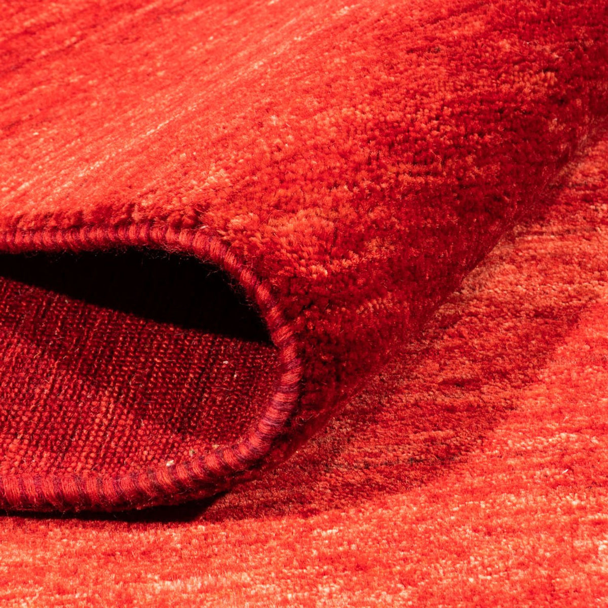 Alfombra Gabbeh - Loribaft Persa - 250 x 182 cm - rojo