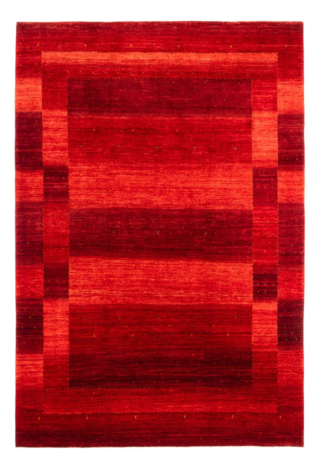 Alfombra Gabbeh - Loribaft Persa - 310 x 226 cm - rojo
