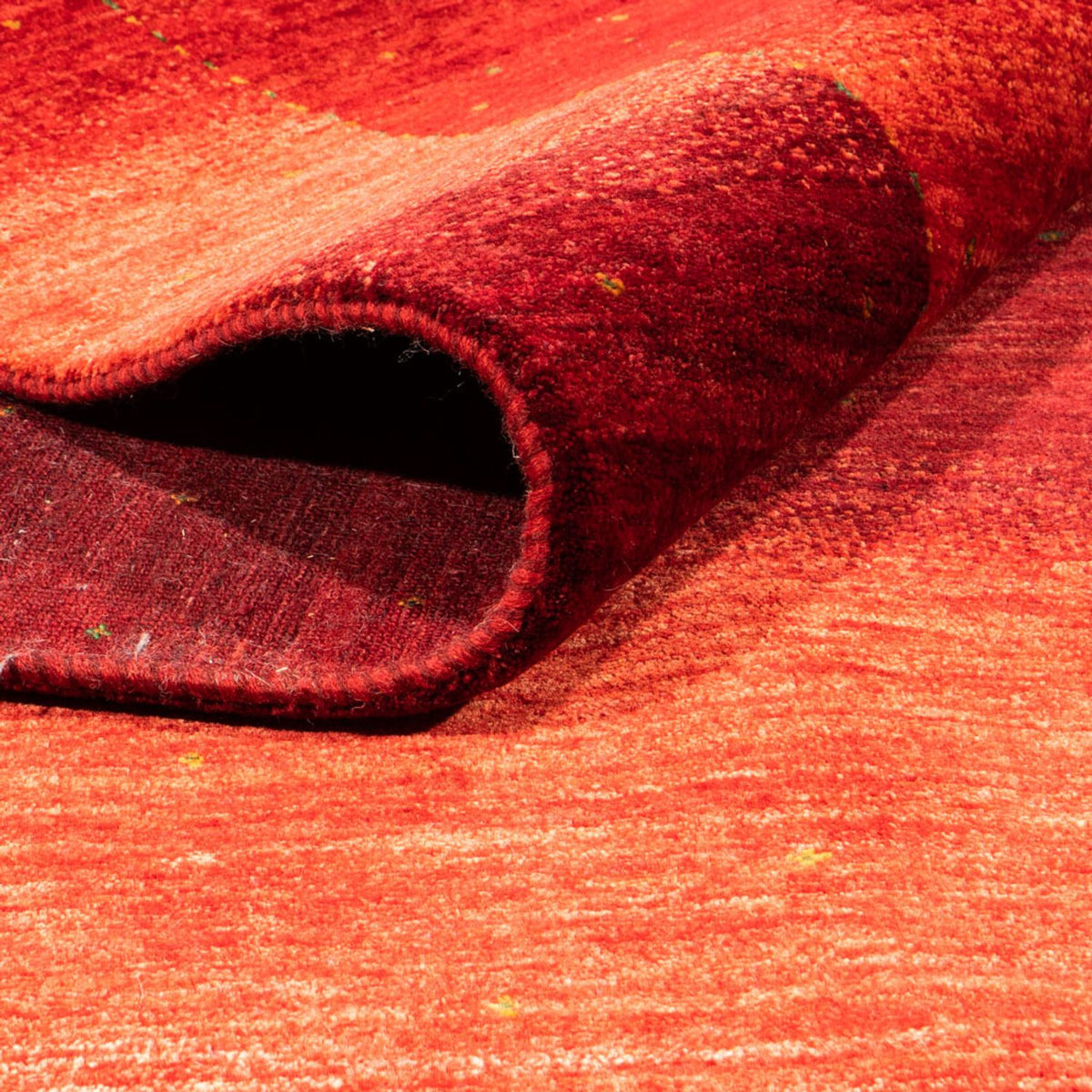 Alfombra Gabbeh - Loribaft Persa - 310 x 226 cm - rojo