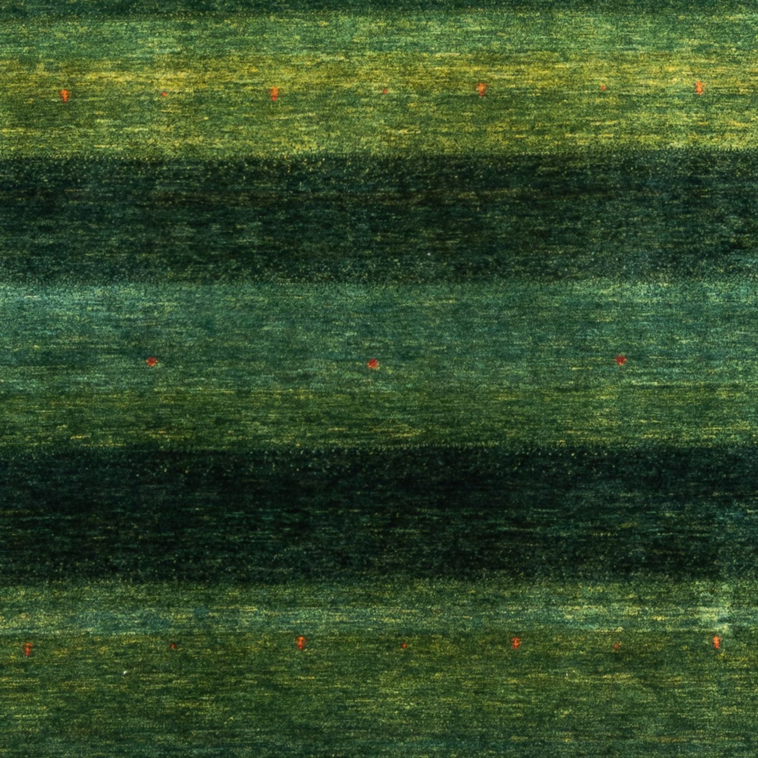 Alfombra Gabbeh - Loribaft Persa - 309 x 226 cm - verde