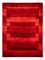 Alfombra Gabbeh - Loribaft Persa - 310 x 230 cm - rojo
