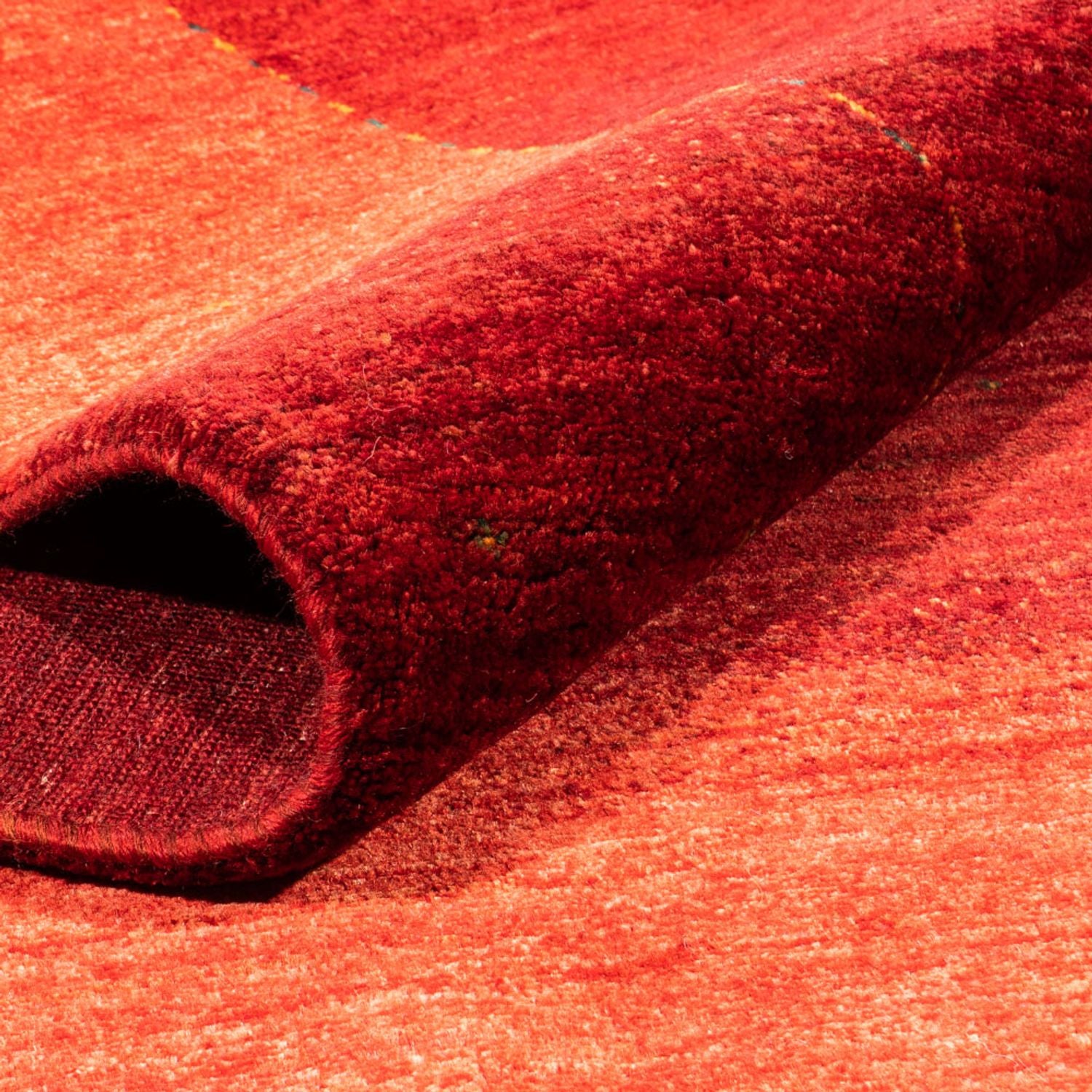 Alfombra Gabbeh - Loribaft Persa - 310 x 230 cm - rojo
