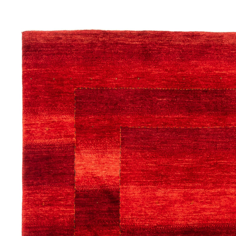 Alfombra Gabbeh - Loribaft Persa - 303 x 210 cm - rojo