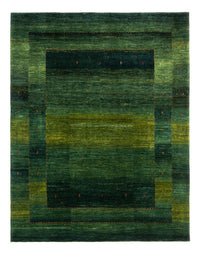 Alfombra Gabbeh - Loribaft Persa - 254 x 210 cm - verde
