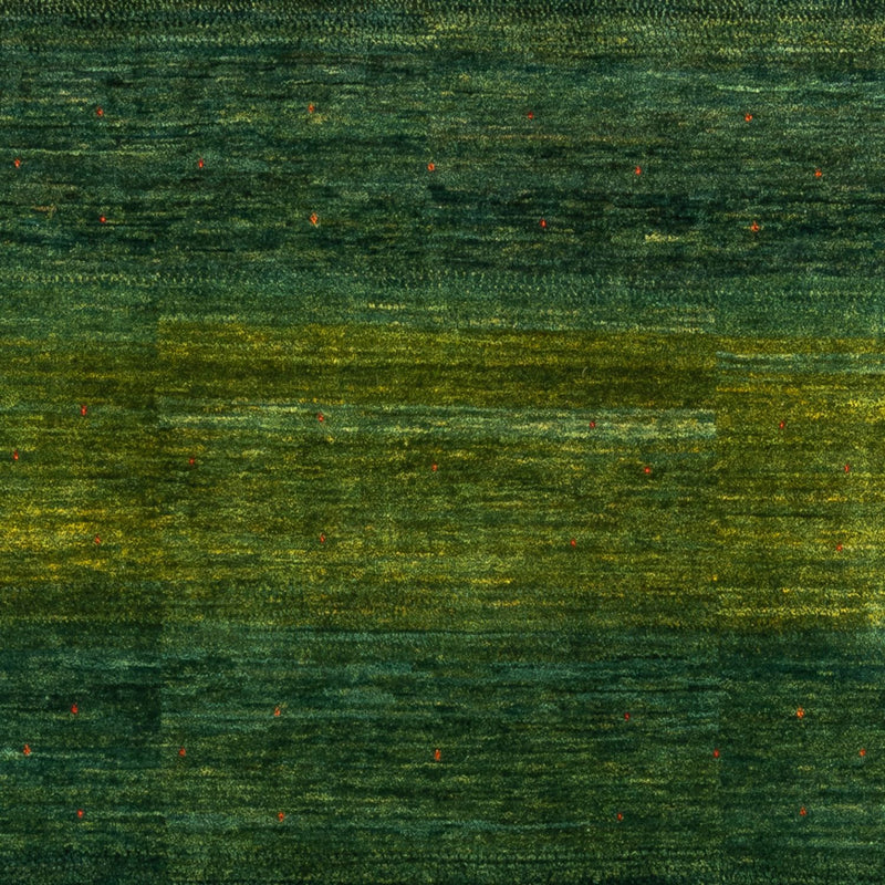 Alfombra Gabbeh - Loribaft Persa - 254 x 210 cm - verde