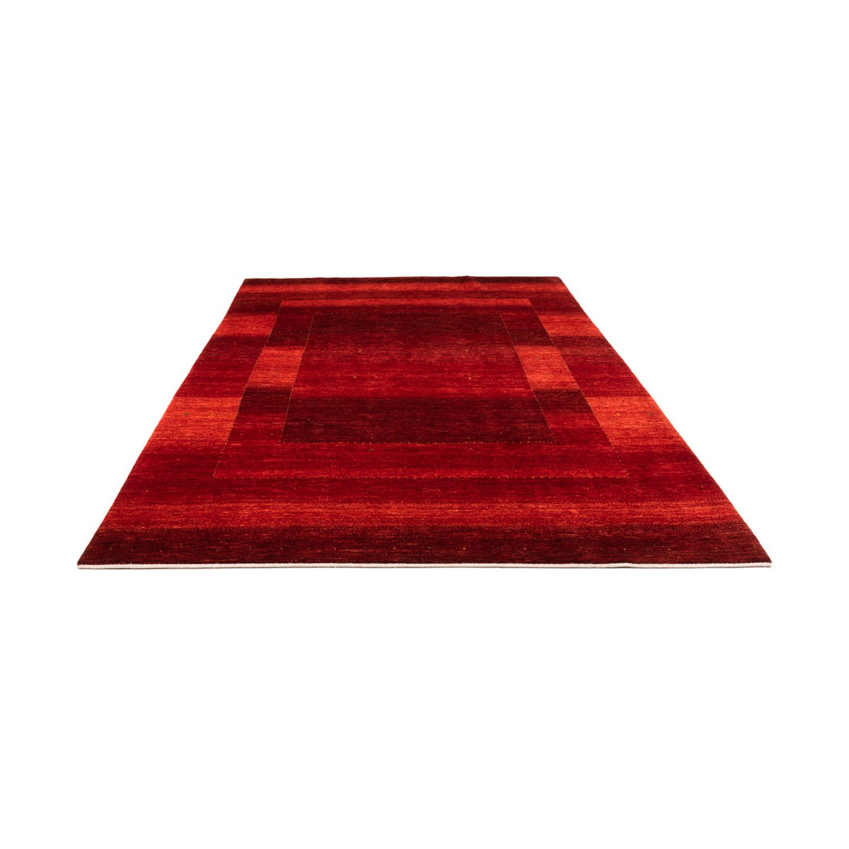 Alfombra Gabbeh - Loribaft Persa - 298 x 198 cm - rojo