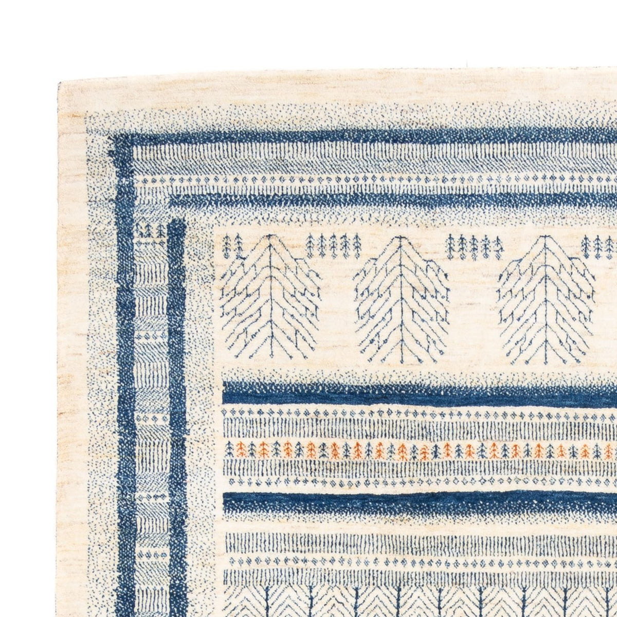 Alfombra Gabbeh - Loribaft Persa - 308 x 226 cm - crema