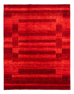 Alfombra Gabbeh - Loribaft Persa - 277 x 217 cm - rojo