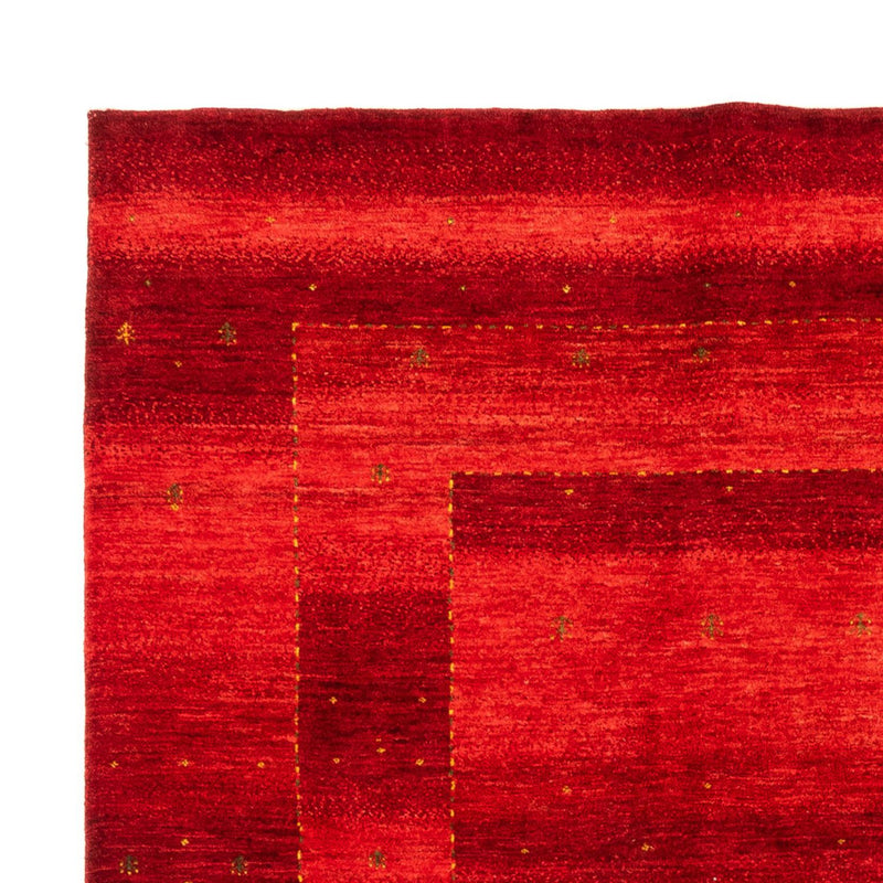Alfombra Gabbeh - Loribaft Persa - 277 x 217 cm - rojo