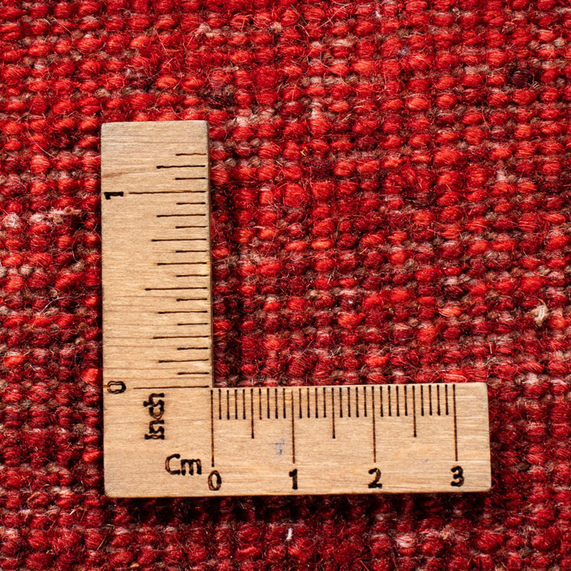 Alfombra Gabbeh - Loribaft Persa - 277 x 217 cm - rojo