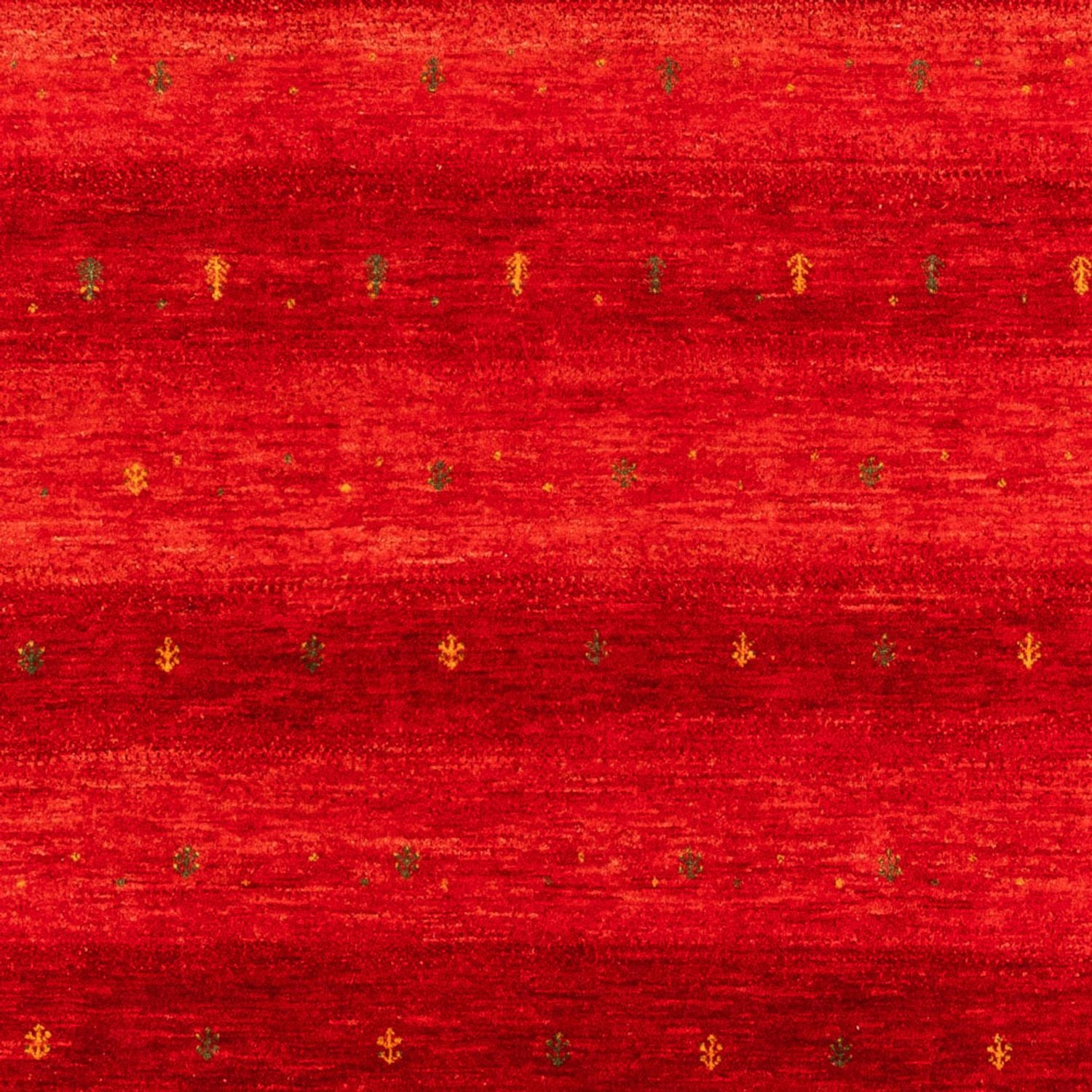 Alfombra Gabbeh - Loribaft Persa - 277 x 220 cm - rojo
