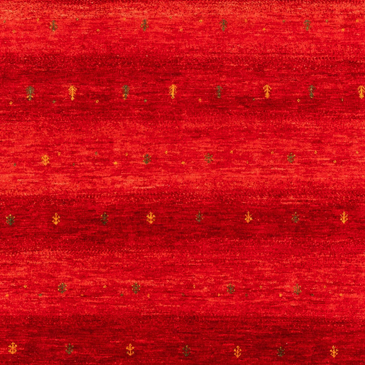 Alfombra Gabbeh - Loribaft Persa - 277 x 220 cm - rojo