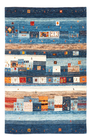 Alfombra Gabbeh - Loribaft Persa - Real - 180 x 123 cm - multicolor