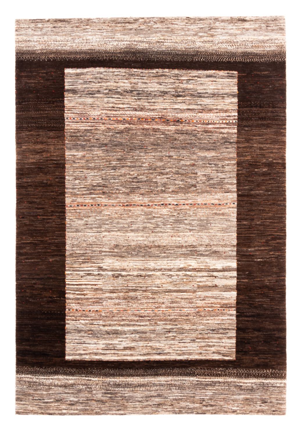 Alfombra Gabbeh - Loribaft Persa - 242 x 170 cm - natural