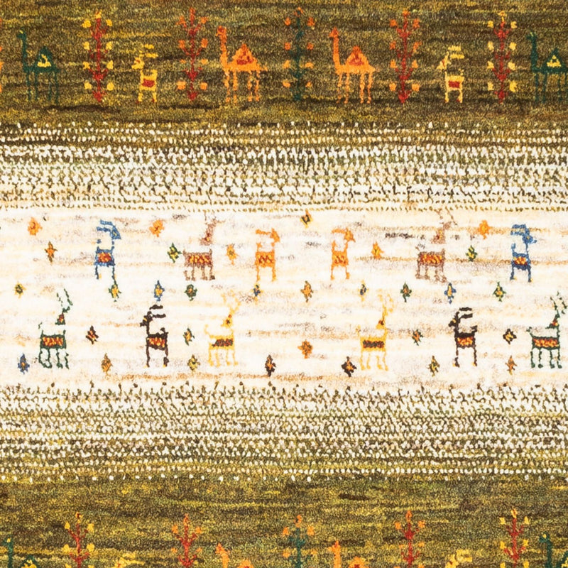 Alfombra Gabbeh - Loribaft Persa - 138 x 85 cm - multicolor