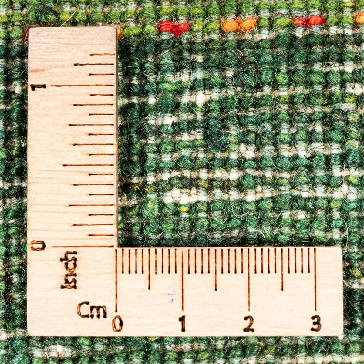 Alfombra Gabbeh - Loribaft Persa - 148 x 98 cm - verde