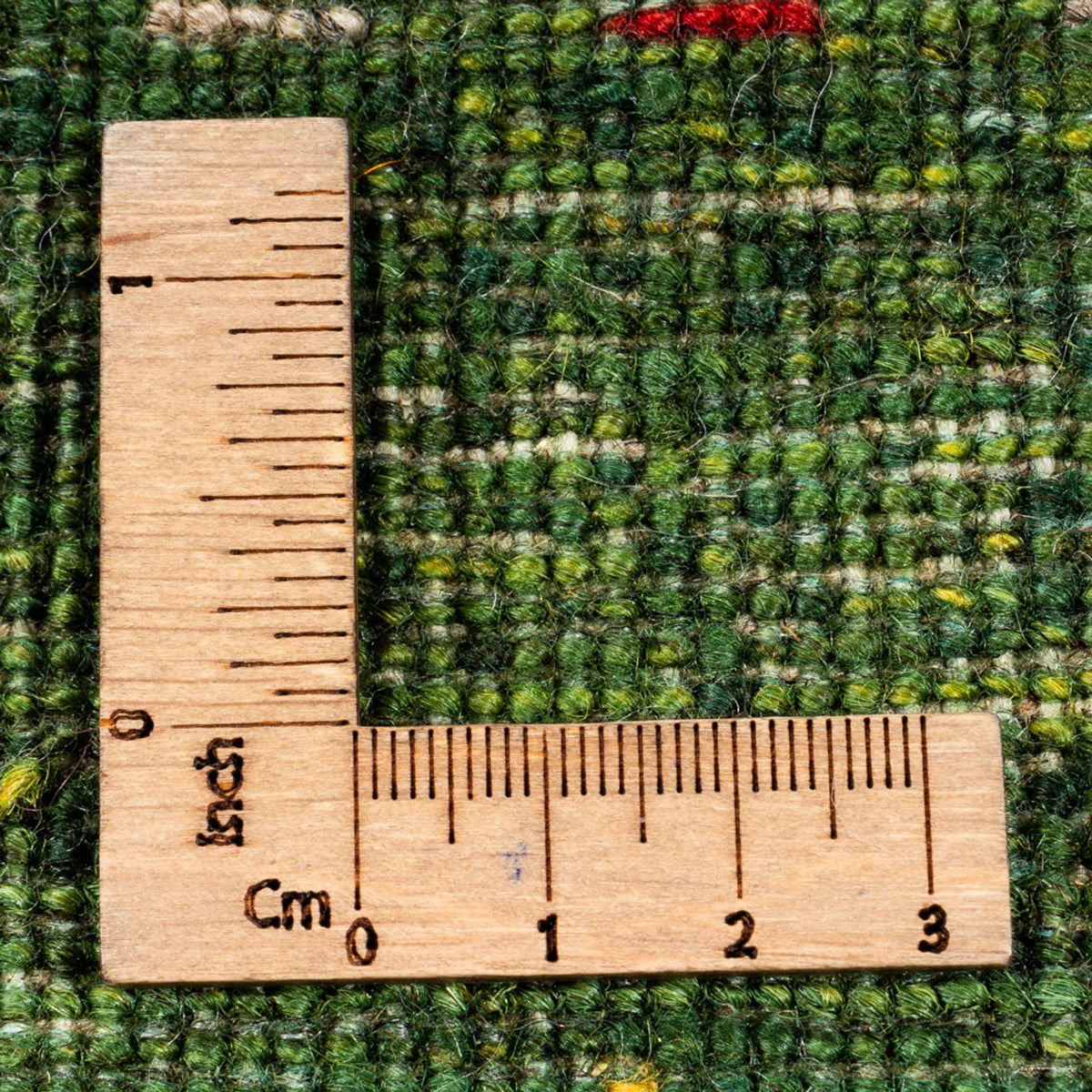 Alfombra Gabbeh - Loribaft Persa - 176 x 120 cm - verde