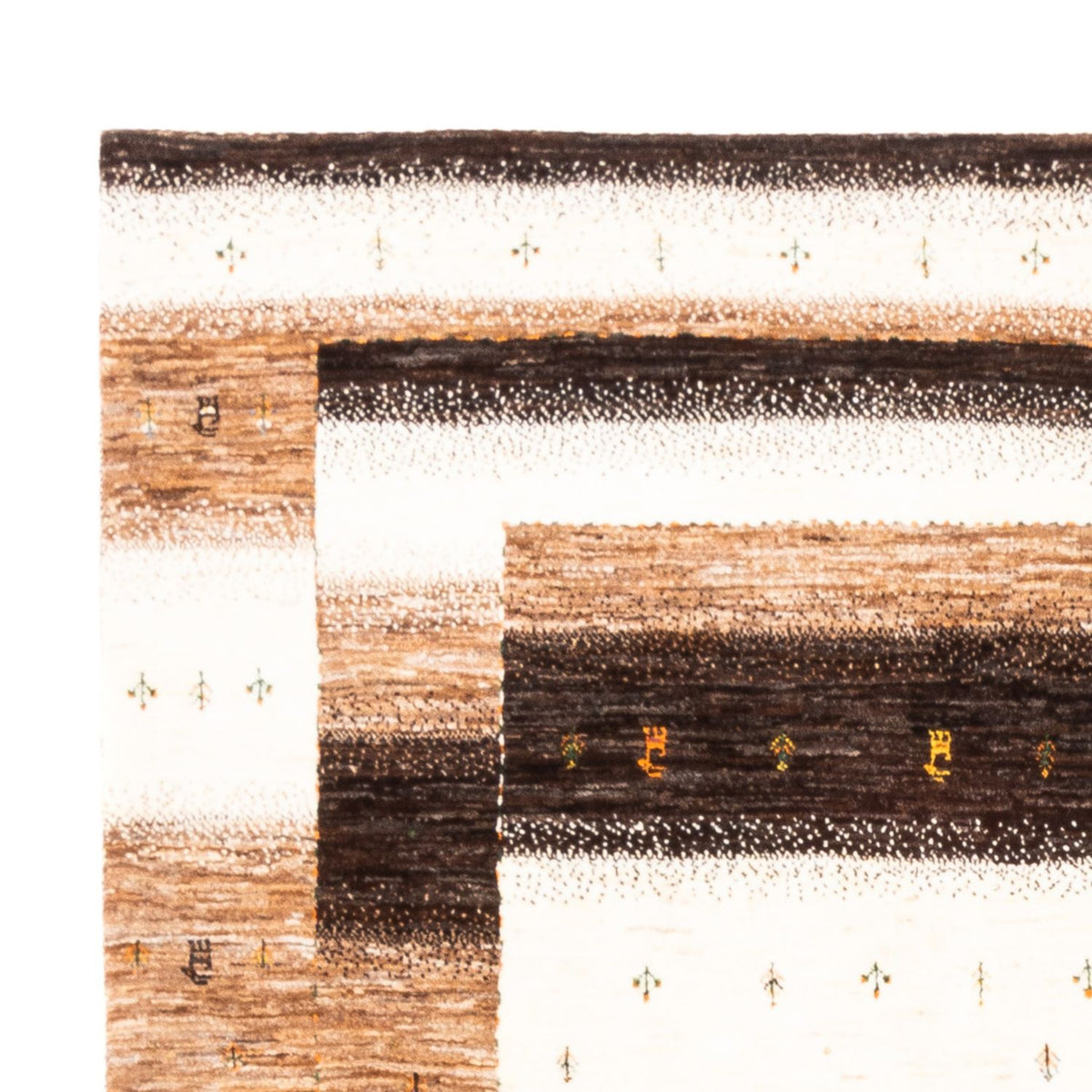 Alfombra Gabbeh - Loribaft Persa - 233 x 179 cm - natural