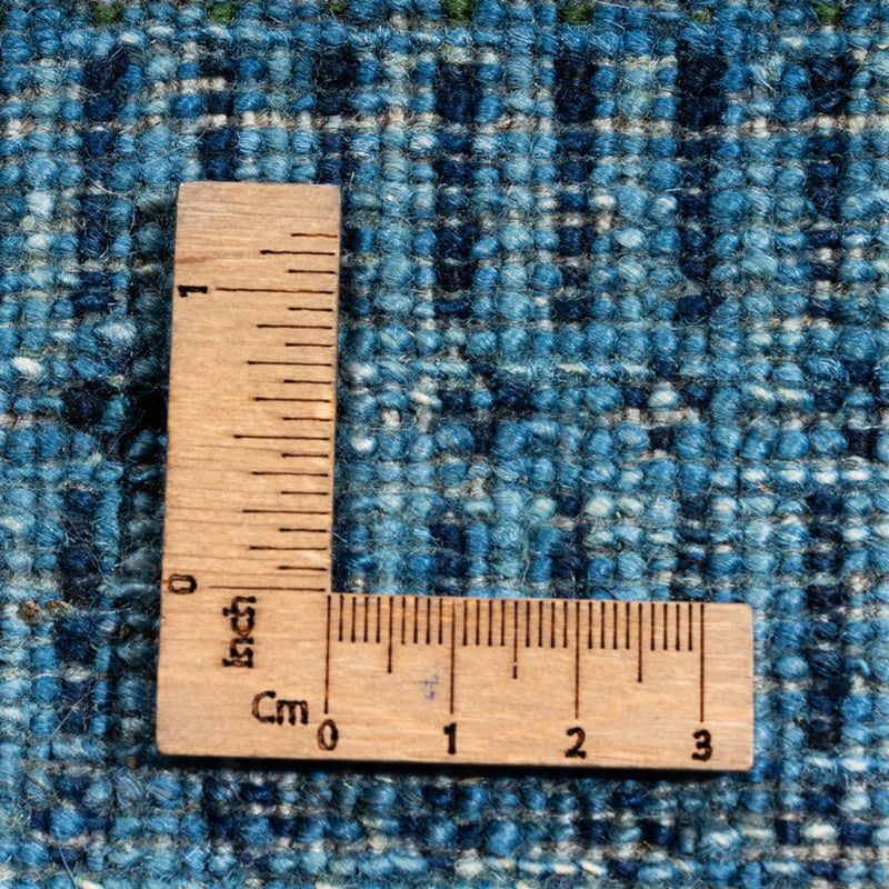 Alfombra Gabbeh - Loribaft Persa - 255 x 177 cm - azul