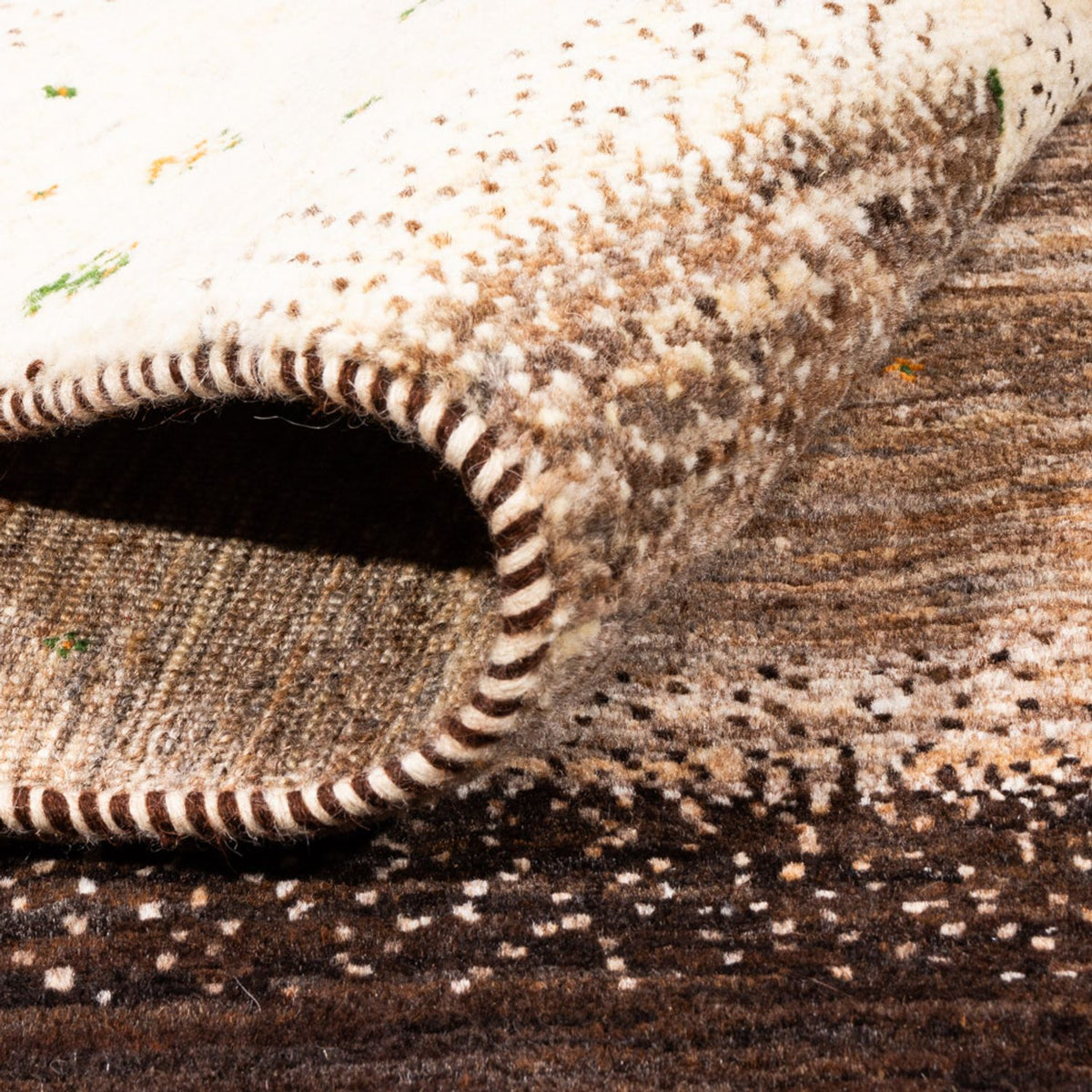 Alfombra Gabbeh - Loribaft Persa - 237 x 173 cm - natural