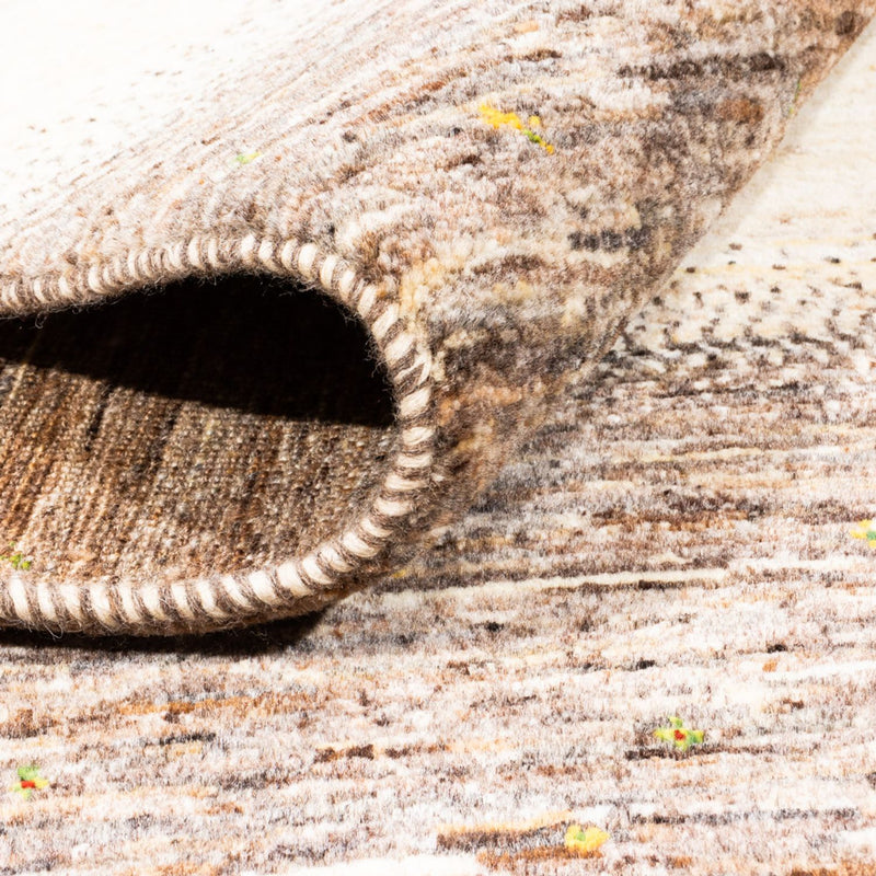 Alfombra Gabbeh - Loribaft Persa - 252 x 174 cm - natural