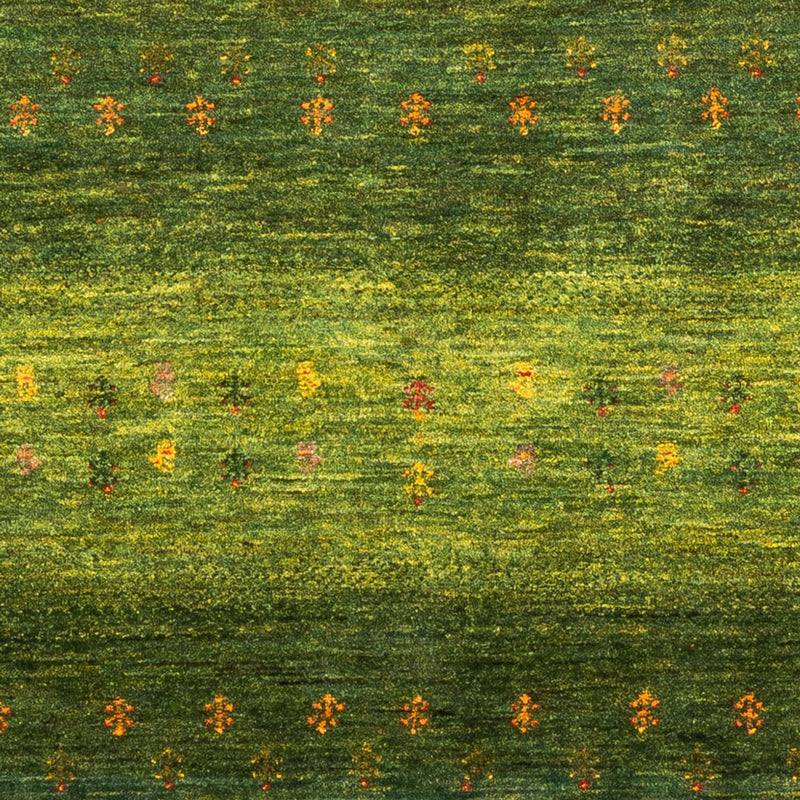 Alfombra Gabbeh - Loribaft Persa - 175 x 123 cm - verde