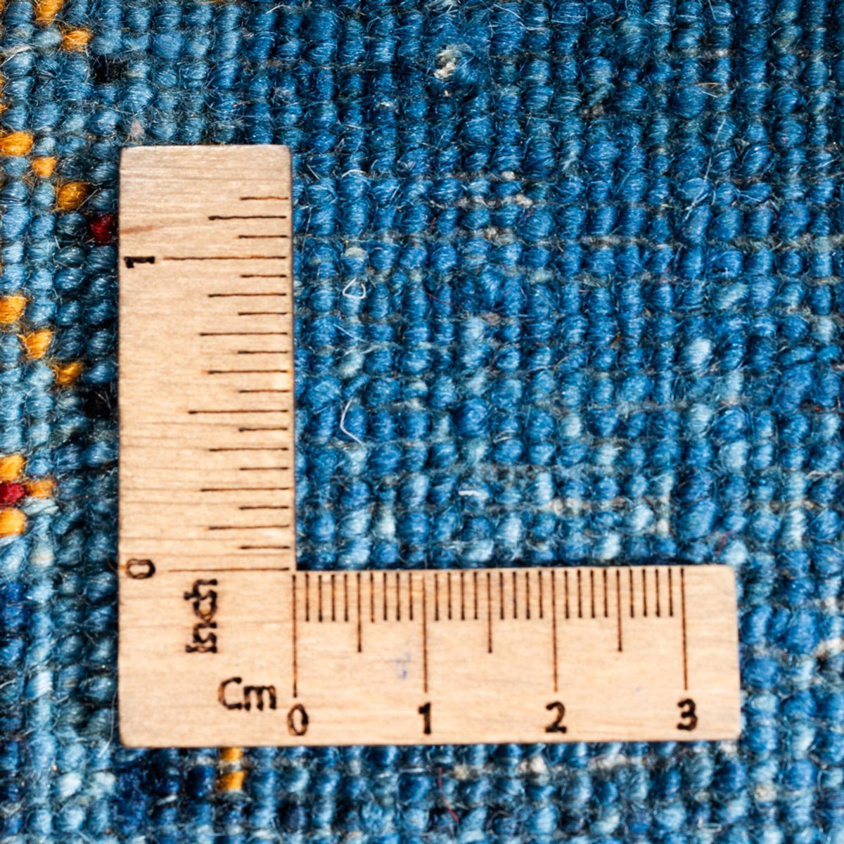 Alfombra Gabbeh - Loribaft Persa - 183 x 126 cm - azul