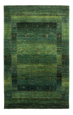Alfombra Gabbeh - Loribaft Persa - 192 x 126 cm - verde