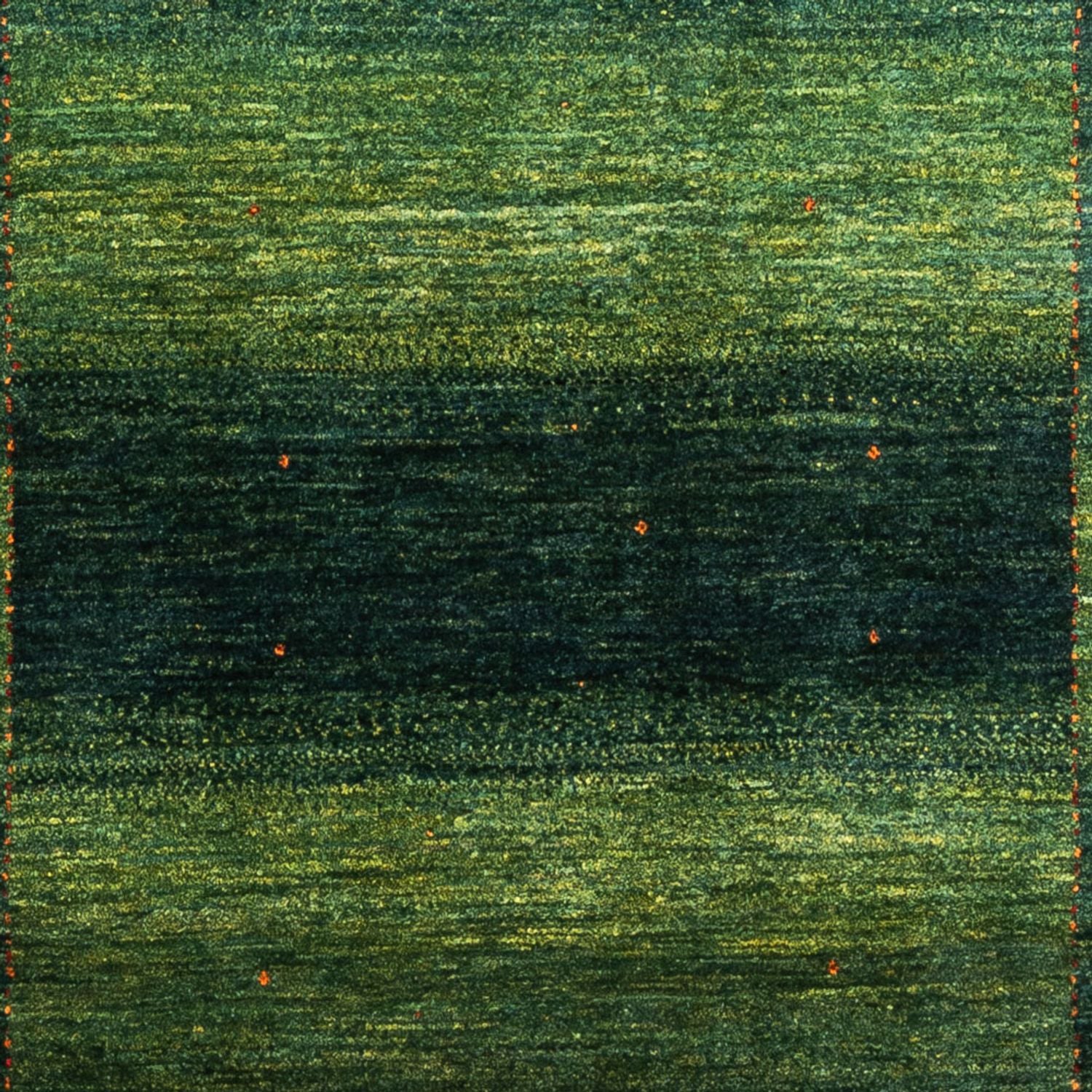 Alfombra Gabbeh - Loribaft Persa - 187 x 127 cm - verde