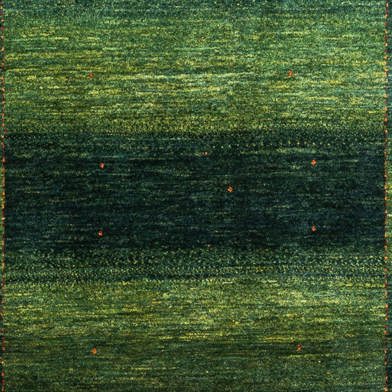 Alfombra Gabbeh - Loribaft Persa - 187 x 127 cm - verde