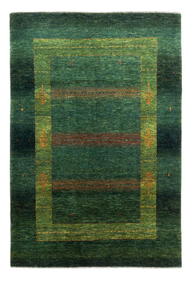 Alfombra Gabbeh - Loribaft Persa - 190 x 132 cm - verde