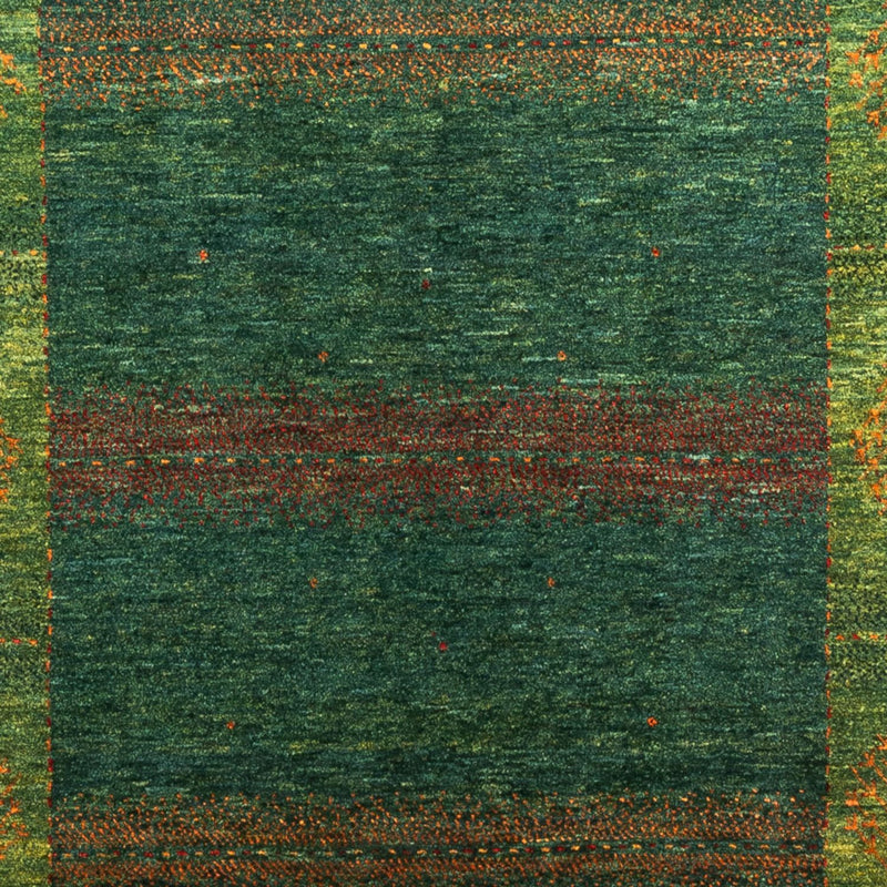 Alfombra Gabbeh - Loribaft Persa - 190 x 132 cm - verde