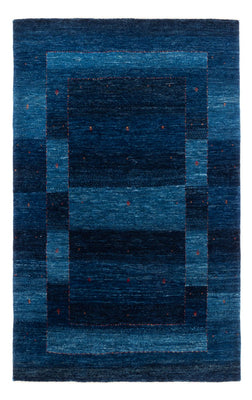 Alfombra Gabbeh - Loribaft Persa - 192 x 127 cm - azul