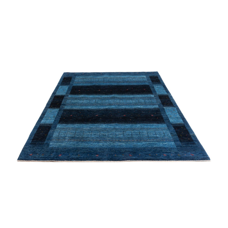 Alfombra Gabbeh - Loribaft Persa - 256 x 180 cm - azul